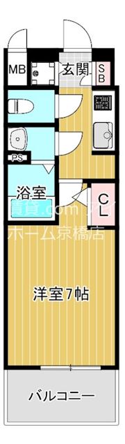 ファーストフィオーレ城北公園通の間取り画像