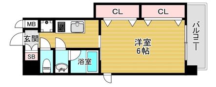 アクアプレイス梅田IIIの間取り画像