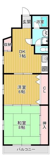 エルミタージュの間取り画像