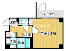 UresidenceUESHIOの間取り画像