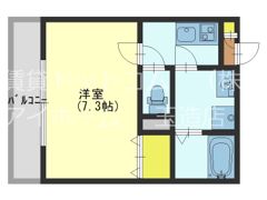 エステイトE森ノ宮の間取り画像