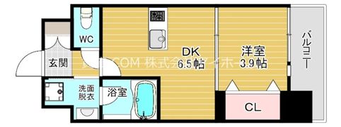 ヴィーナス今里の間取り画像