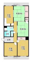古市北コーポの間取り画像