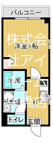 パーラム関目の間取り画像