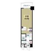 レジディア天神橋の間取り画像