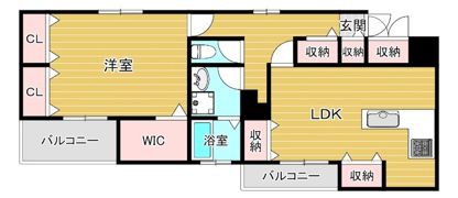 アリビオ京橋の間取り画像