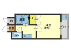 ワイケーマンションの間取り画像