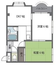 ハイツニューコスモの間取り画像