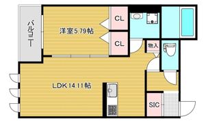 Leon両国の間取り画像