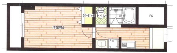 ライオンズマンション今里第2の間取り画像