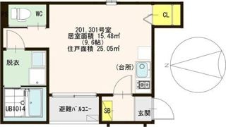 プラムハウスの間取り画像