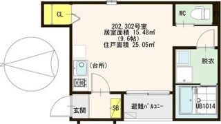 プラムハウスの間取り画像