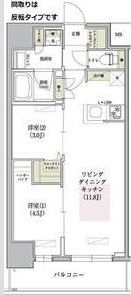 アーバネックス南森町WESTの間取り画像