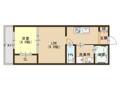 フォルテ大今里の間取り画像