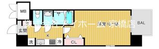スプランディッド京橋EASTの間取り画像