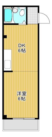 ニューライフ赤坂の間取り画像