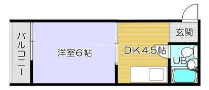 ニューライフ赤坂の間取り画像
