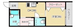 ニューライフ赤坂の間取り画像
