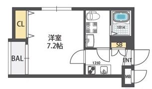 ドゥエリング関目の間取り画像