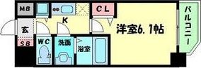 アクアプレイス天王寺IIの間取り画像