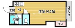 東洋プラザ桜の宮の間取り画像