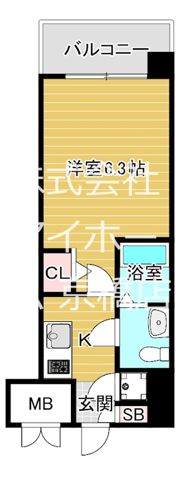 エスリード桜ノ宮レジデンスの間取り画像
