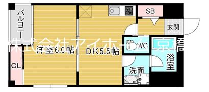 リュクス片町の間取り画像