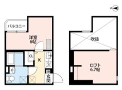 グランクオーレ布施の間取り画像