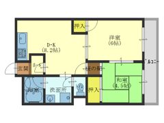 カタヤマコーポの間取り画像