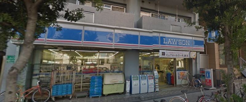 ローソンが至近