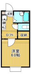 オリーブ玉造の間取り画像