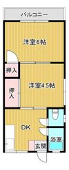 滝本マンションの間取り画像