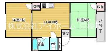 アベニール都島の間取り画像