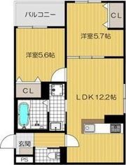 Lian Flair守口の間取り画像