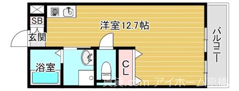 ノースキャッスルの間取り画像