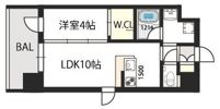 グランドゥーエ永和駅前の間取り画像