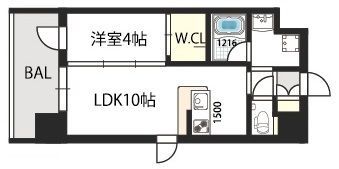 グランドゥーエ永和駅前の間取り画像