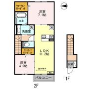 アベニールの間取り画像