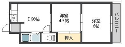 ミキハウス住吉の間取り画像