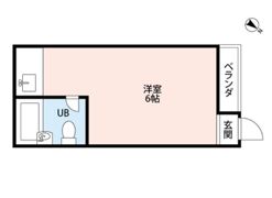 ハイツローズの間取り画像