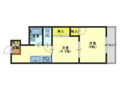 第二メゾンクロワールの間取り画像