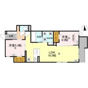 Passaro Grande 墨江 EASTの間取り画像