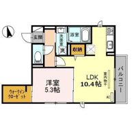 フローラ清水丘の間取り画像
