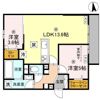 グランピース駒川の間取り画像