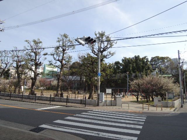 近くの高津公園まで274m（徒歩4分）