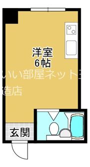 上本町ロイヤルハイツの間取り画像