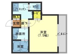 Mプラザ玉造の間取り画像