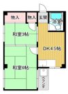 マンションニュ－シャト－の間取り画像