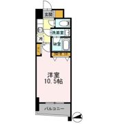 カスタリアタワー肥後橋の間取り画像