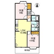 カメリアTKハイツの間取り画像